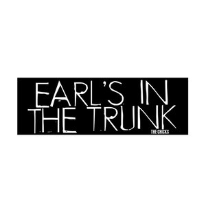 Vintage Earl's in the Trunk Bumper Sticker