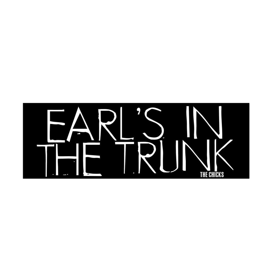 Vintage Earl's in the Trunk Bumper Sticker