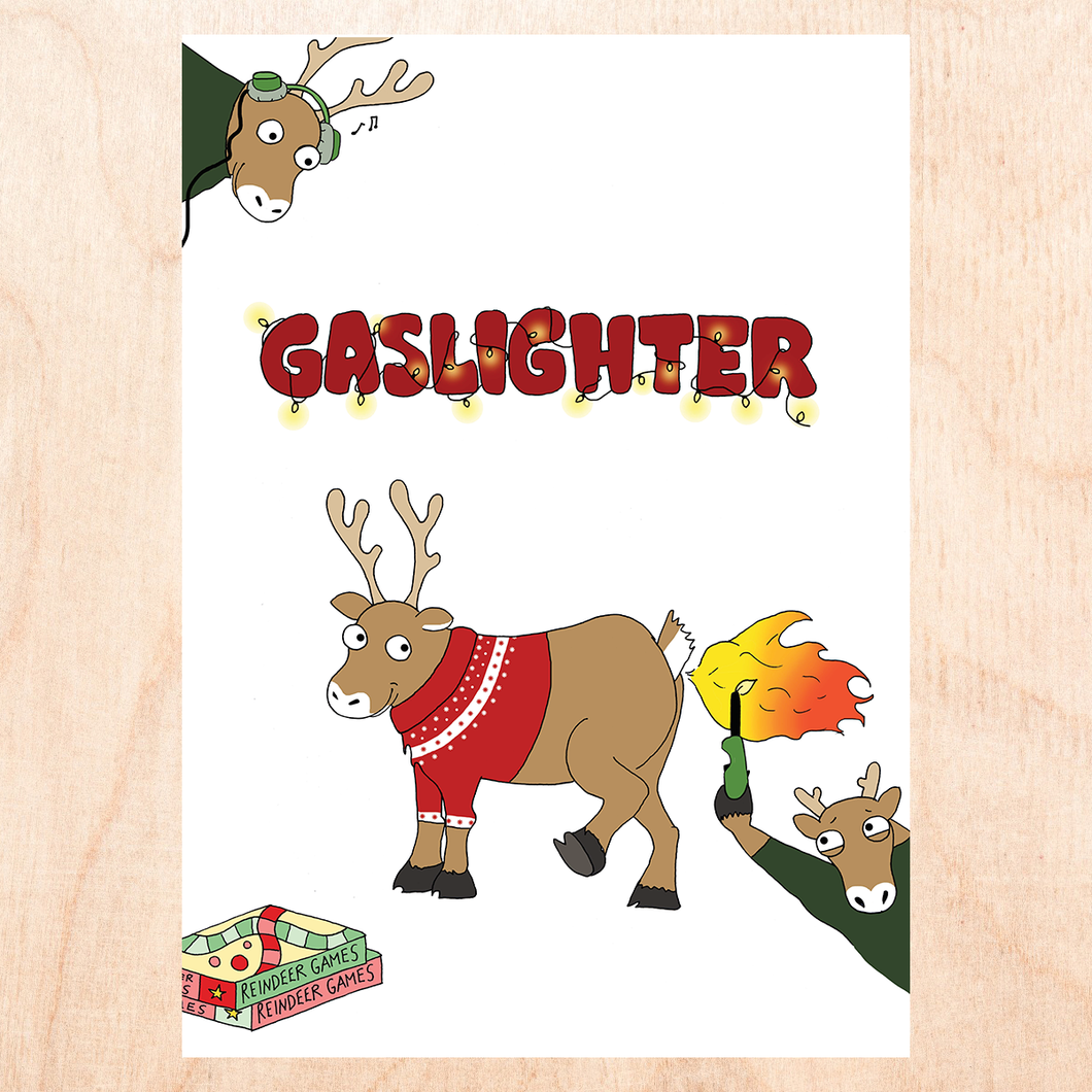 Gaslighter Holiday Card