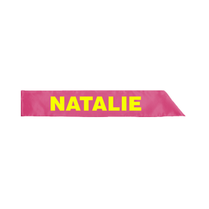 "Natalie" Sash