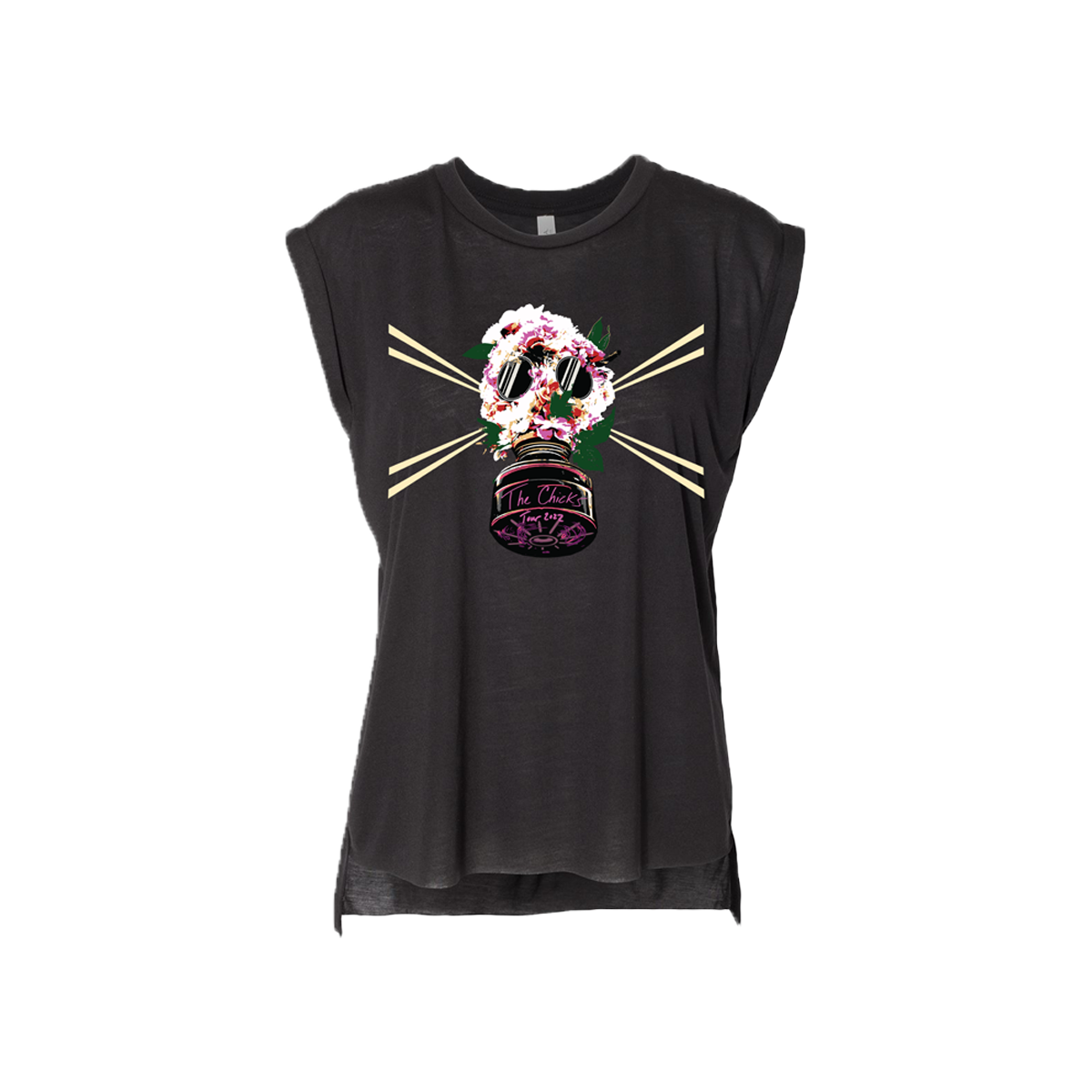 2022 Floral Gasmask Tank – The Chicks